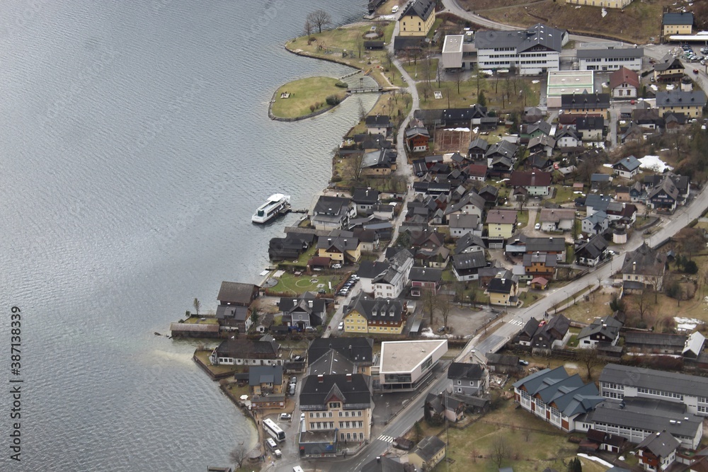 Bird's view of city