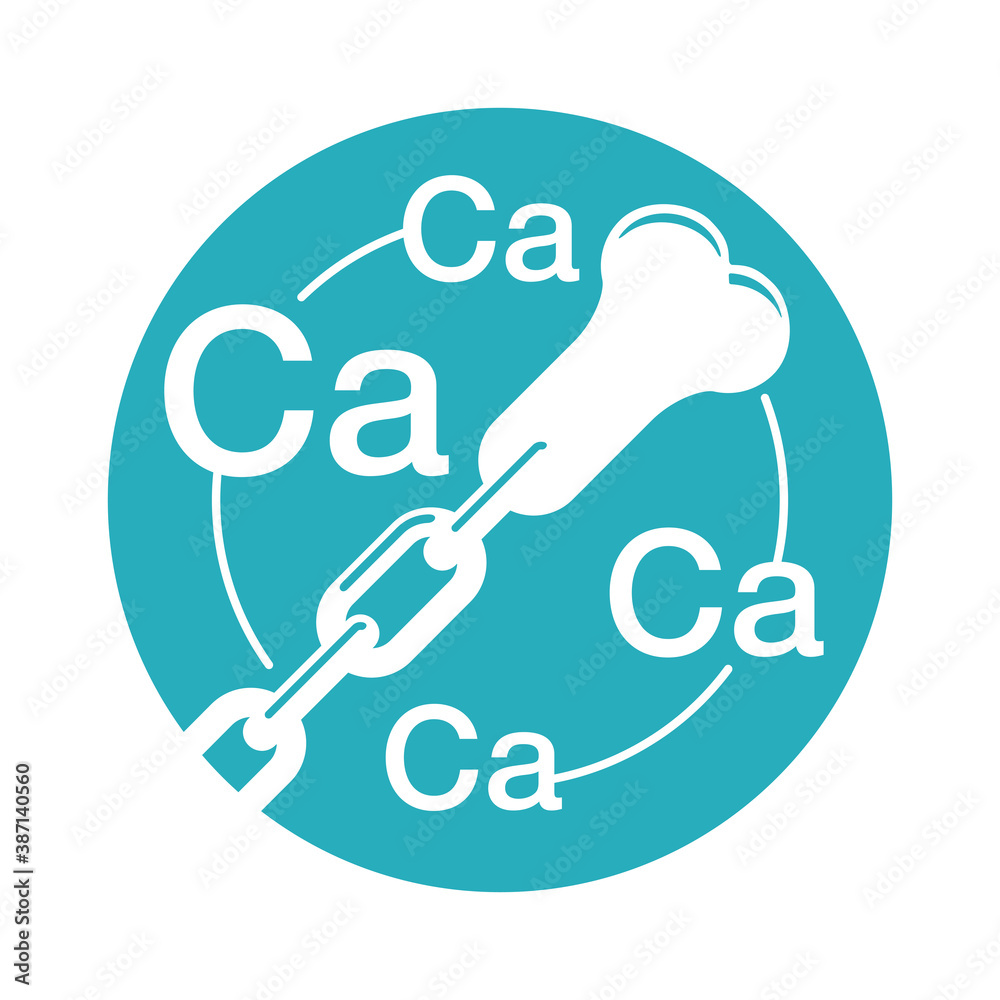 Calcium effect (bone strengthening) in pharmaceutical use for human ...