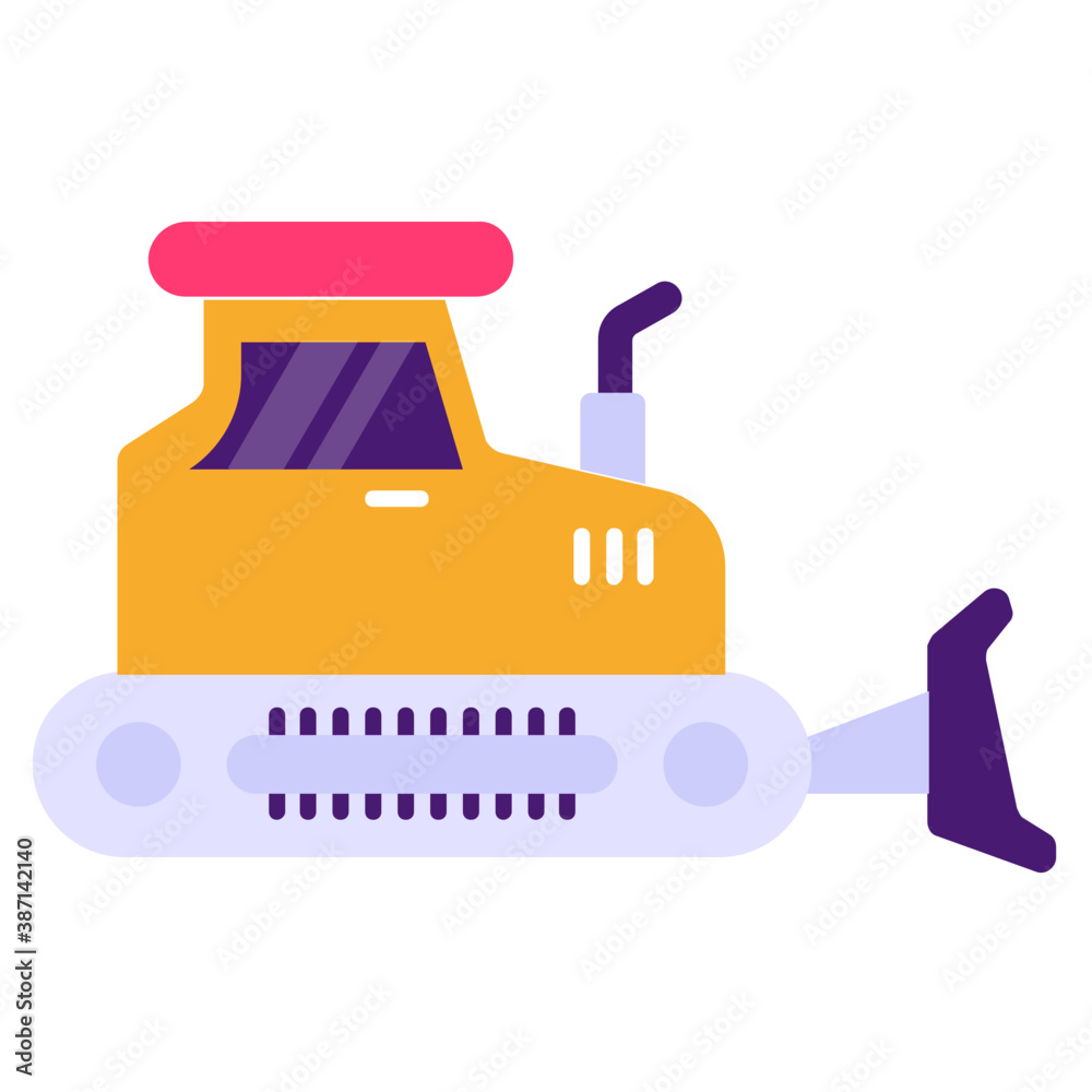 Obraz premium Bulldozer