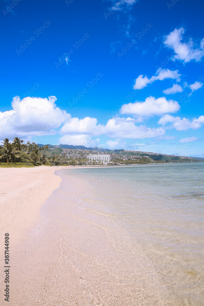 Waialae Beach Park, Kahala, Honolulu,Oahu, Hawaii