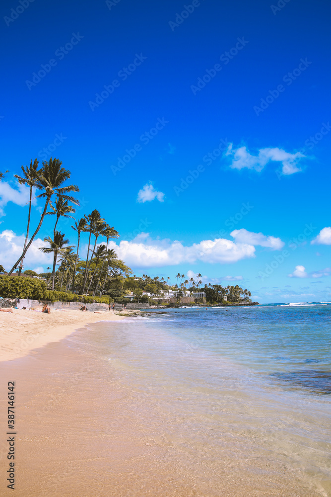 Cromwells Beach, Kahala, Honolulu,Oahu, Hawaii