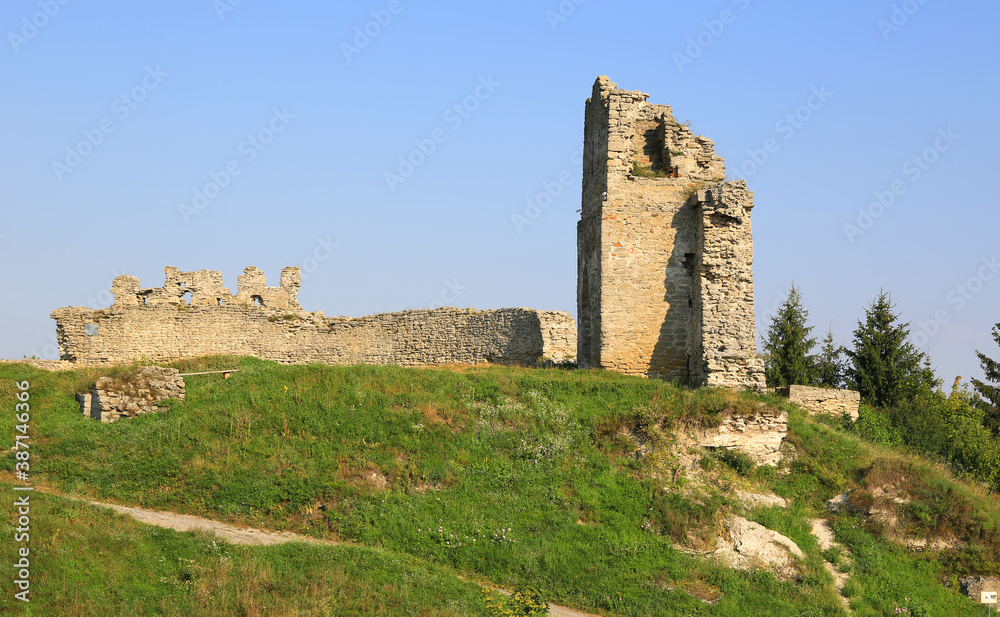 Ruin of old stone fortress