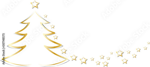 Fest der Gemeinschaft und Familie, Weihnachtszeit die schönste Zeit im Jahr, Tannenbaum als Symbol für das Weihnachtsfest, Vektor, isoliert