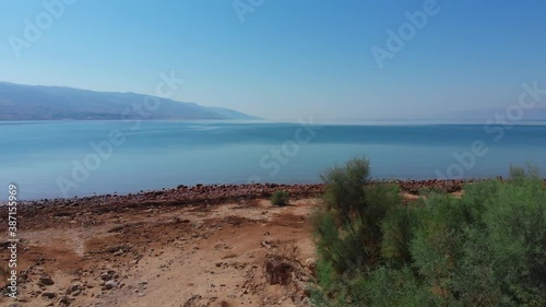 Wallpaper Mural Aerial View, Dead Sea in Jordan Torontodigital.ca