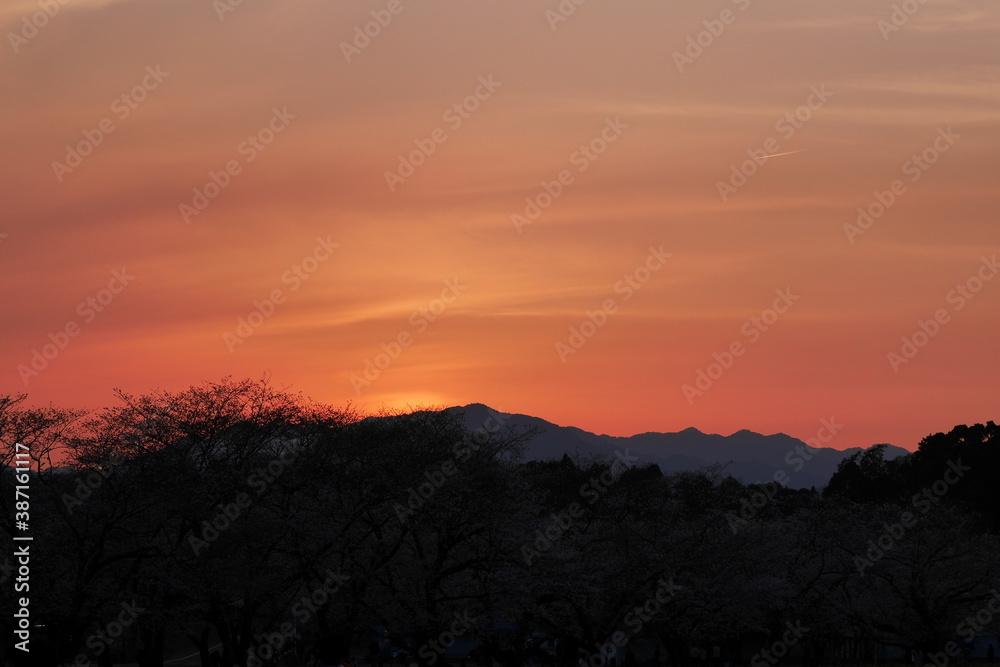 夕焼け 夕焼け