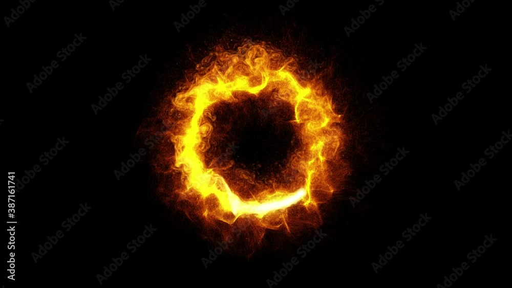 glow fire particle trail effect circle animation glow fire particle trail effect circle animation