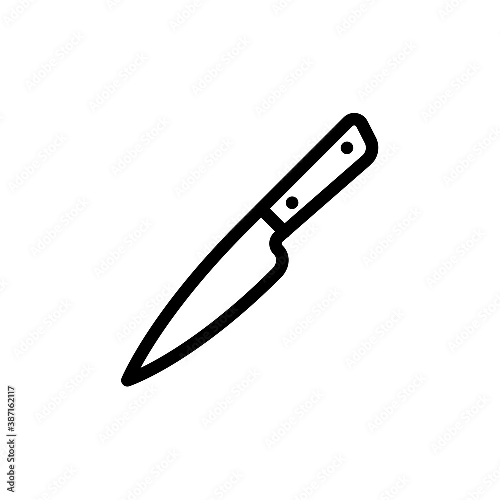 knife icon vector symbol template knife icon vector symbol template