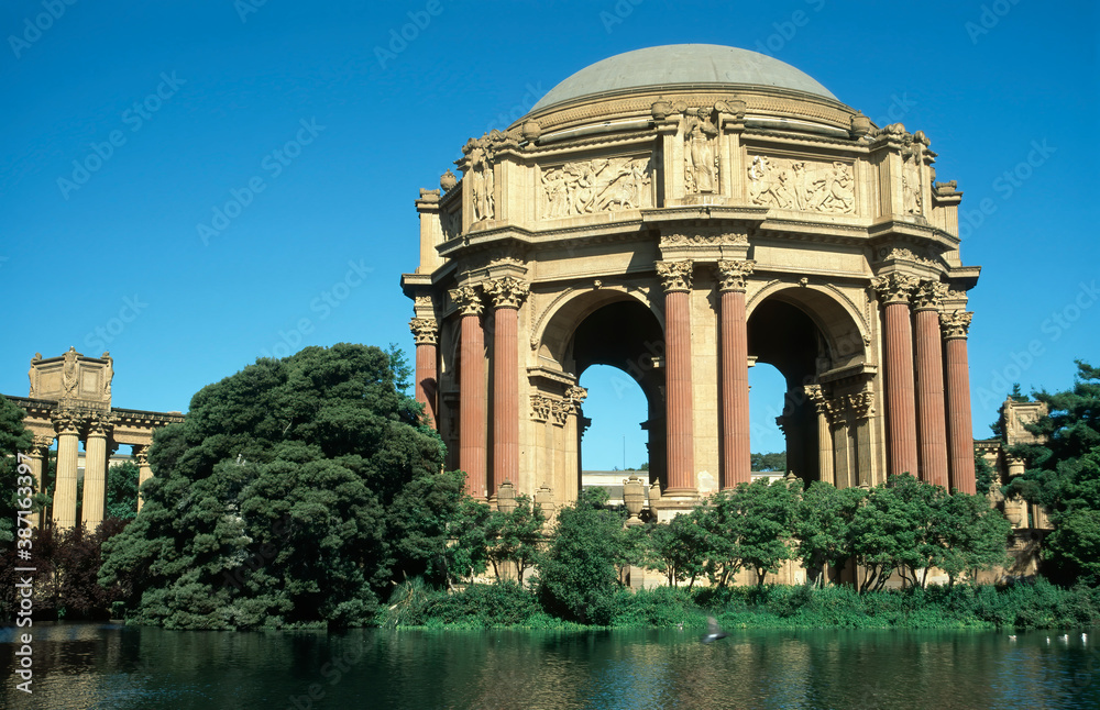 Palace of Fine Arts, San Francisco, USA Palace of Fine Arts, San Francisco, USA