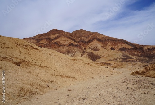 Maale Gishron mountains in mist, South Israel