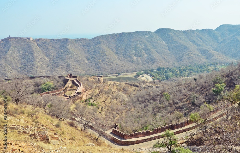 The view from Jaigarh Fort Jaipur , Popular Tourist Attractions in rajasthan