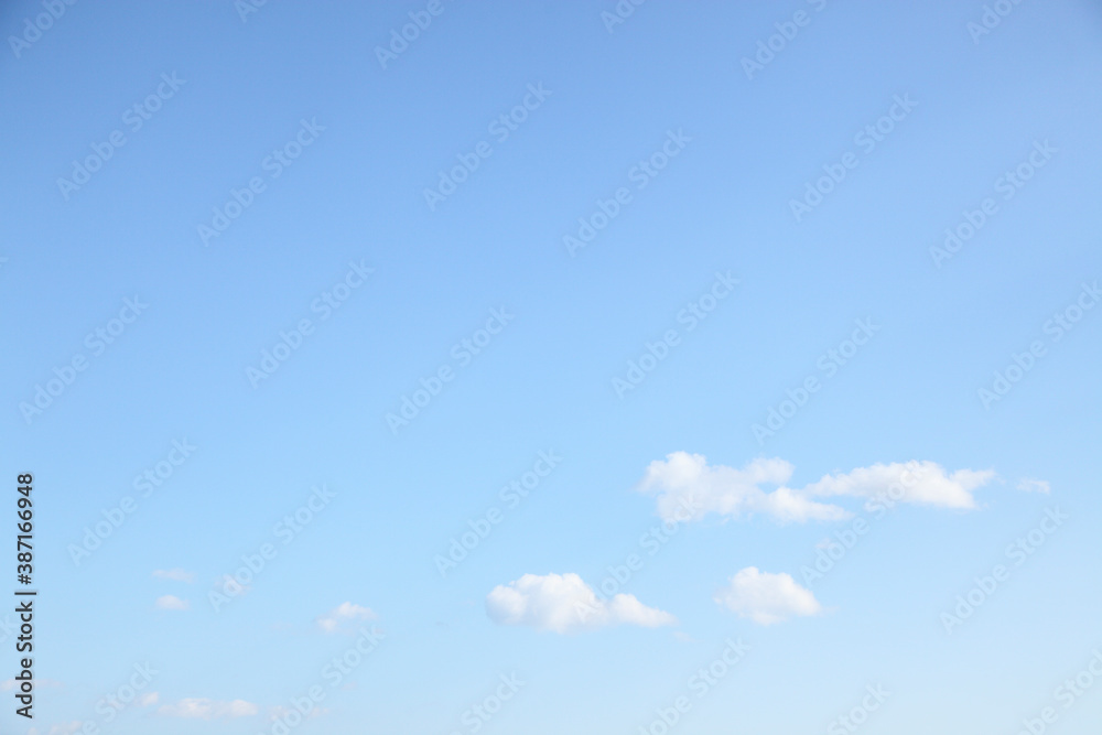 青空の雲 青空の雲
