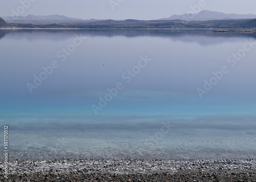 Fototapeta Naklejka Na Ścianę i Meble -  
Landscape of lake Salda. Turkey.