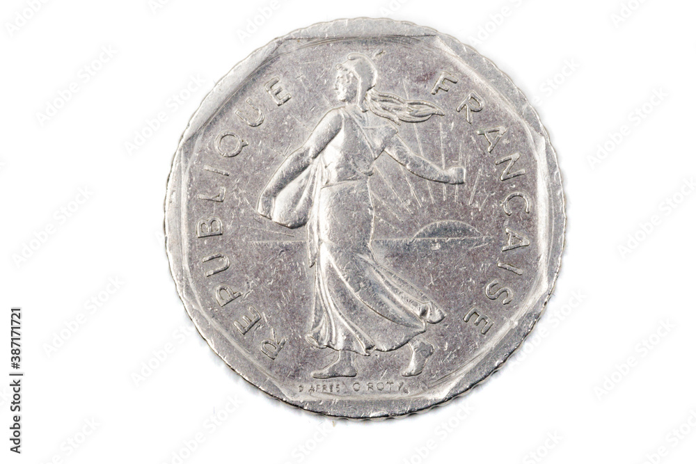 A pre Euro French coin A pre Euro French coin