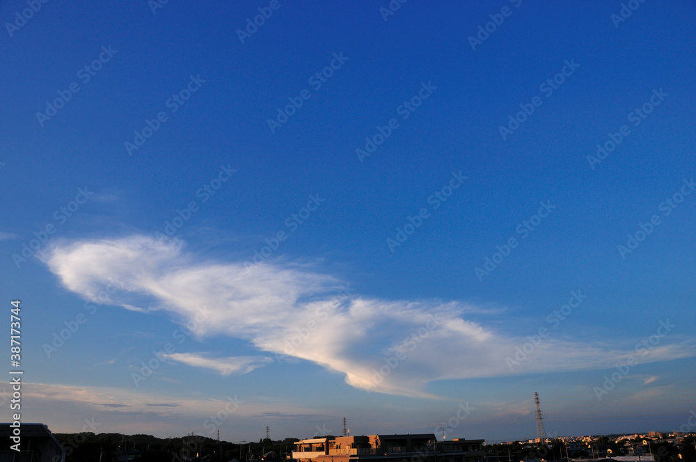 青空と白い雲