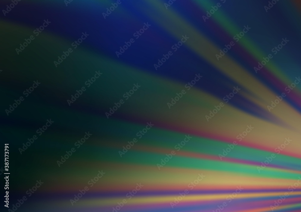 Obraz premium Light BLUE vector backdrop with long lines.