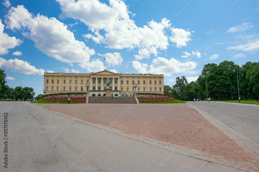 The Royal Palace in Oslo, Norway's capito