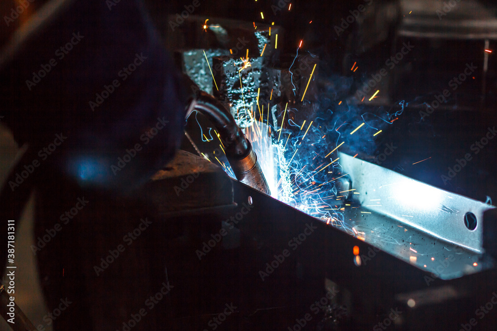 Workers are grinding