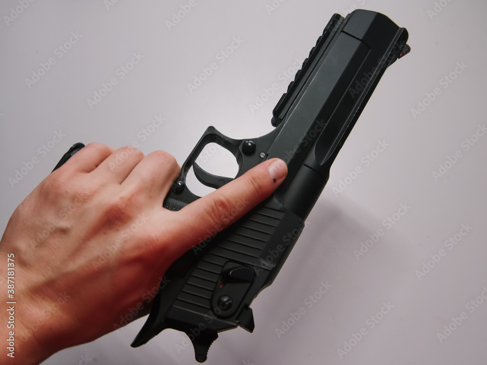 Desert Eagle - Iconic Gun - Big and powerful Stock Photo | Adobe Stock