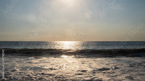 Sunset on the Indian Ocean