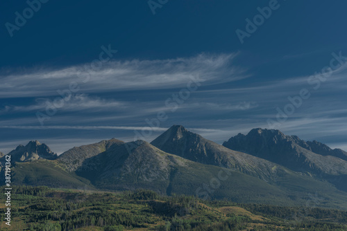 Wallpaper Mural Rock hills in Vysoke Tatry mountains in Slovakia in summer sunny day Torontodigital.ca