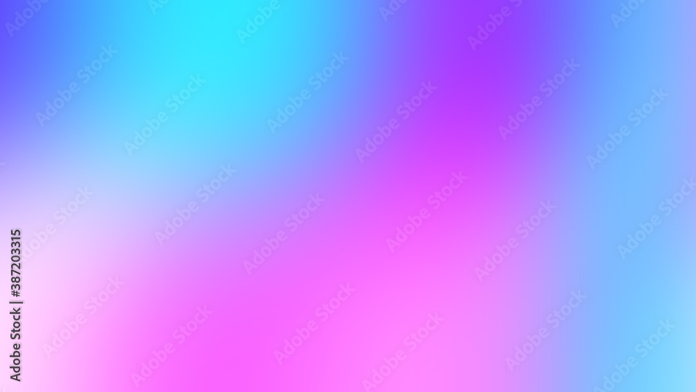 Modern holographic multi-colour gradient background for web design and modern presentation