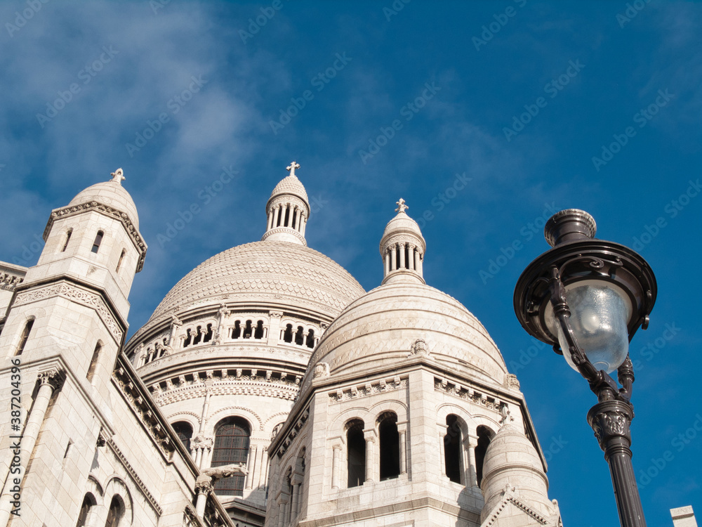 The Sacre Coeur. Montmartre. Paris, France.