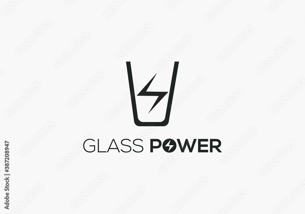 glass power logo. glass logo. power logo. designed logo. creative logo. modern logo. business logo glass power logo. glass logo. power logo. designed logo. creative logo. modern logo. business logo