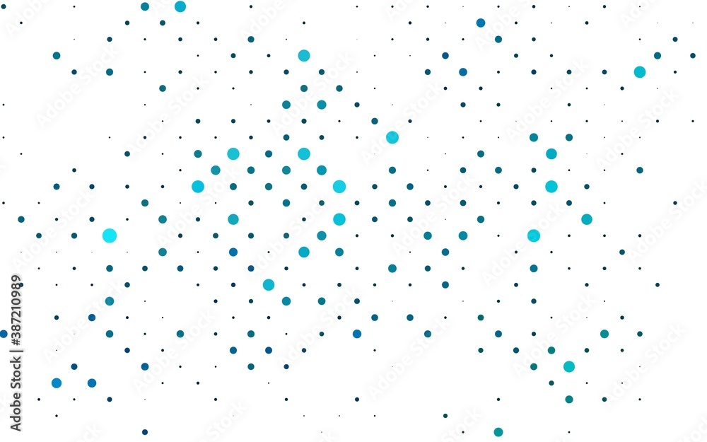 Light BLUE vector background with bubbles. Light BLUE vector background with bubbles.