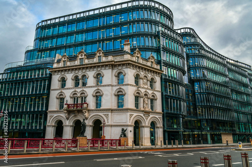Photography London view over the Holborn Bridge
