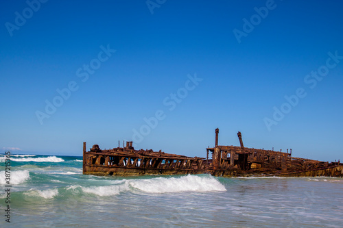 Shipwreck on Fraser Island © Flurin