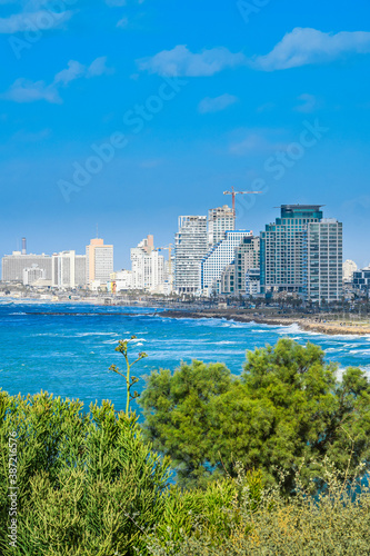 Tel Aviv Skyline Cityscape  Israel