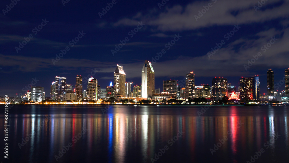 Fototapeta premium San Diego, Skyline