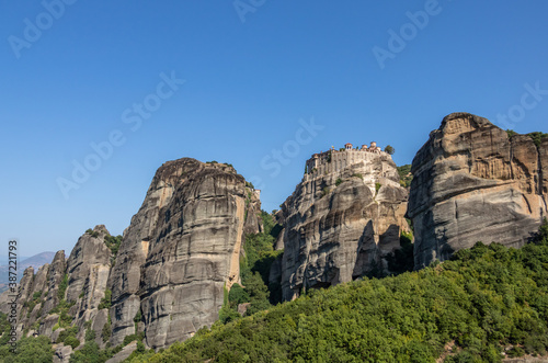 Wonderful view from Meteora Greece