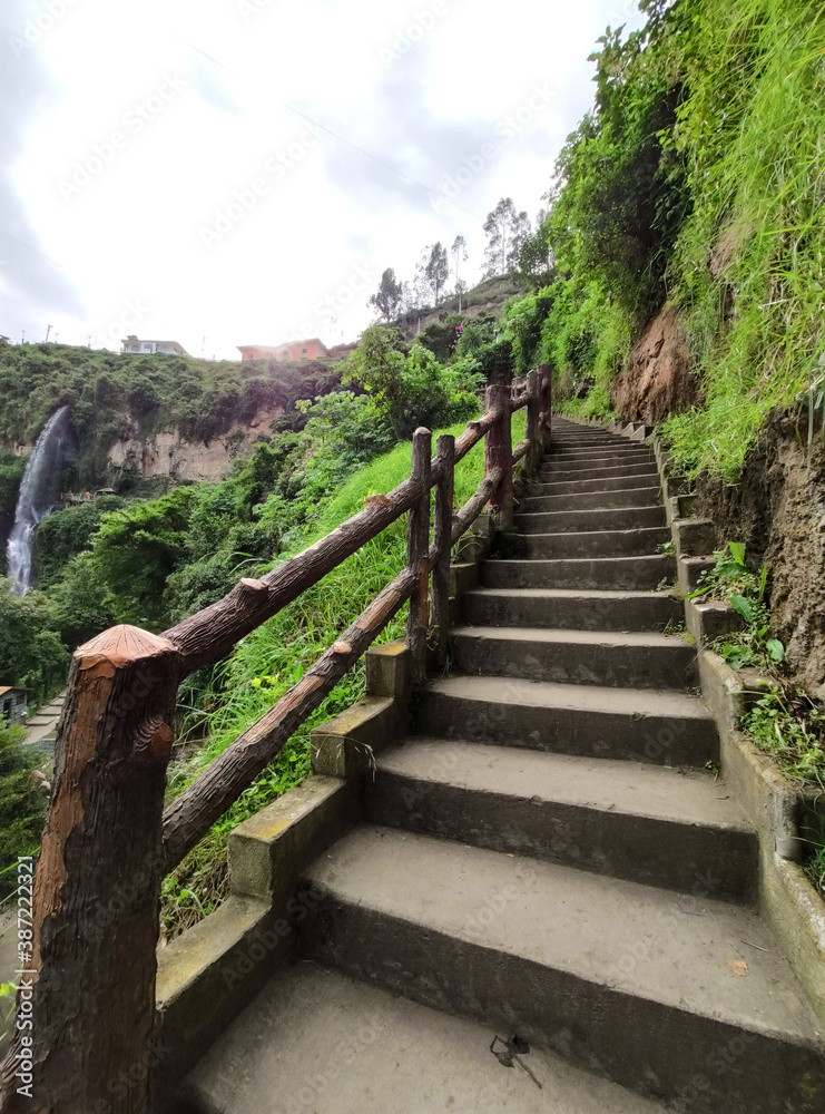 Stairs to heaven in Colombia