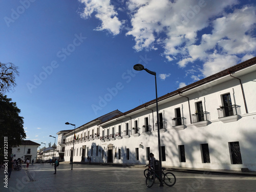 main park in Popayan, Colombia. photo