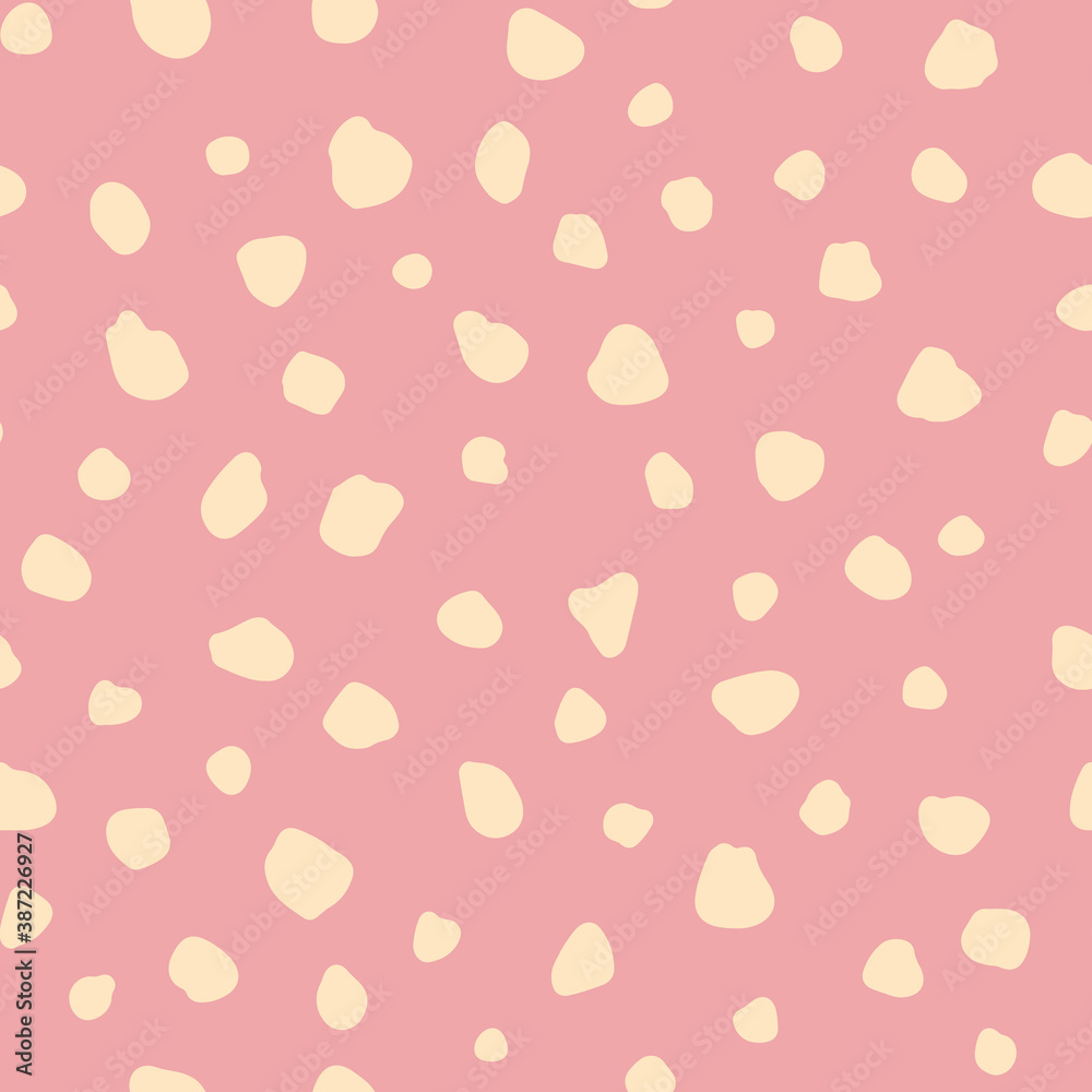 Abstract seamless pattern texture with spots