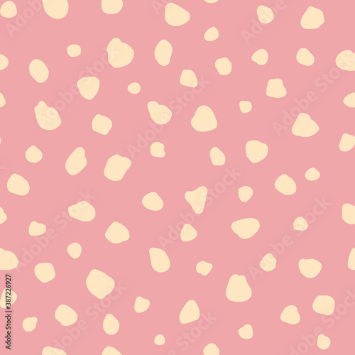 Abstract seamless pattern texture with spots