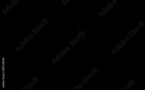 Dark Red vector layout with circle shapes. © Dmitry