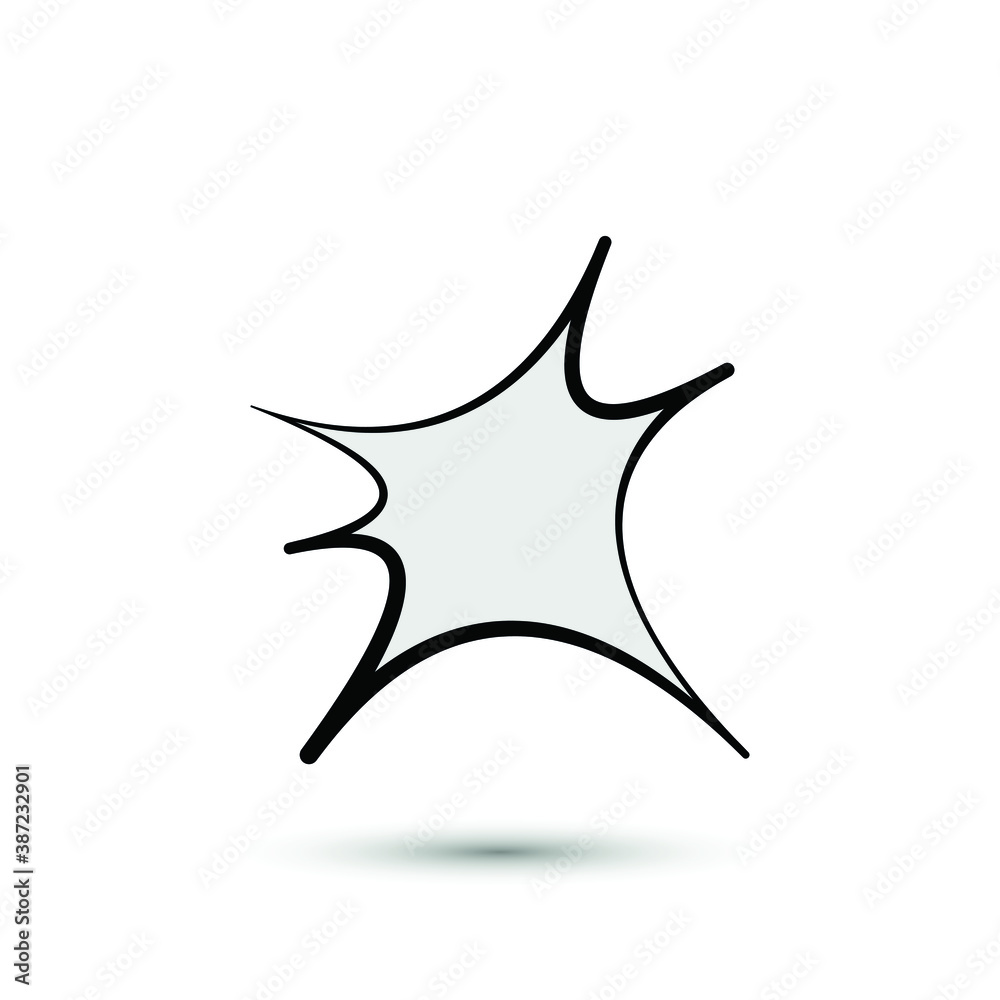 Vector wham boom icon. Explosion symbol. For design, web site design, logo, app, UI. Vector wham boom icon. Explosion symbol. For design, web site design, logo, app, UI.