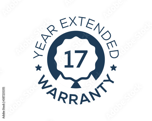 17 Years Warranty images, 17 Year Extended Warranty logos