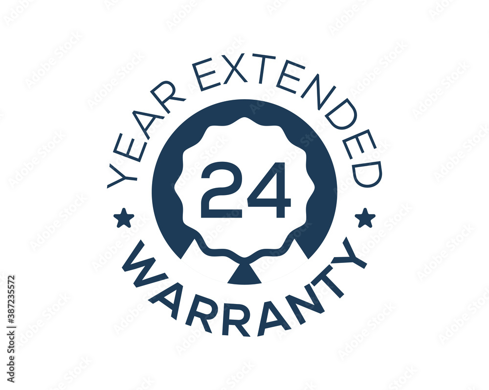 24 Years Warranty images, 24 Year Extended Warranty logos 24 Years Warranty images, 24 Year Extended Warranty logos