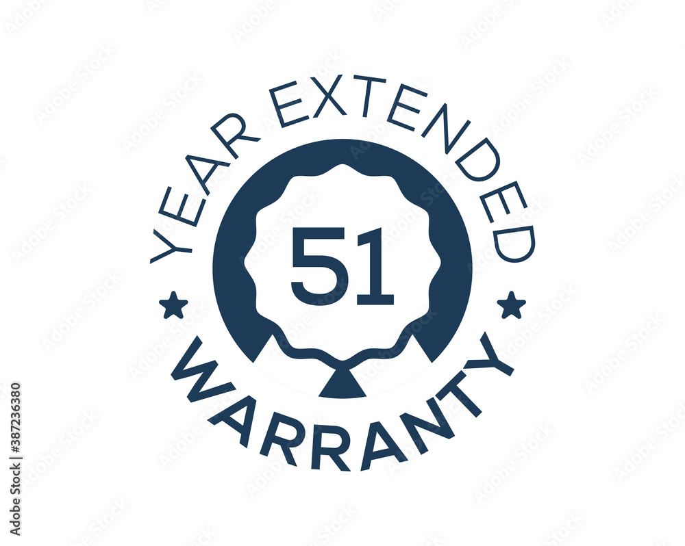 51 Years Warranty images, 51 Year Extended Warranty logos 51 Years Warranty images, 51 Year Extended Warranty logos