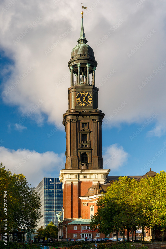Hamburg, Deutschland, Kirche, Sankt Michaelis, Michel 