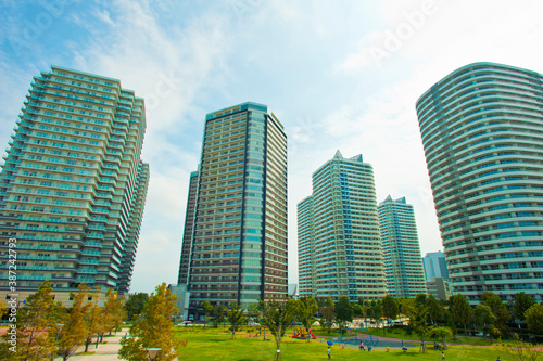 みなとみらいの高層マンション