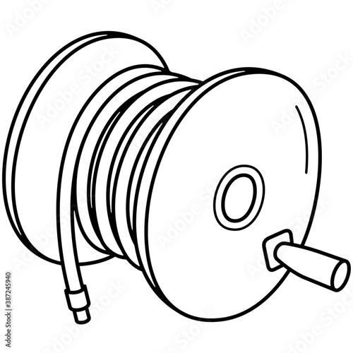 Air hose reel