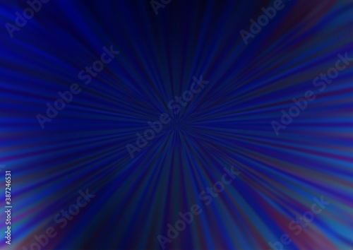 Dark BLUE vector glossy abstract template.