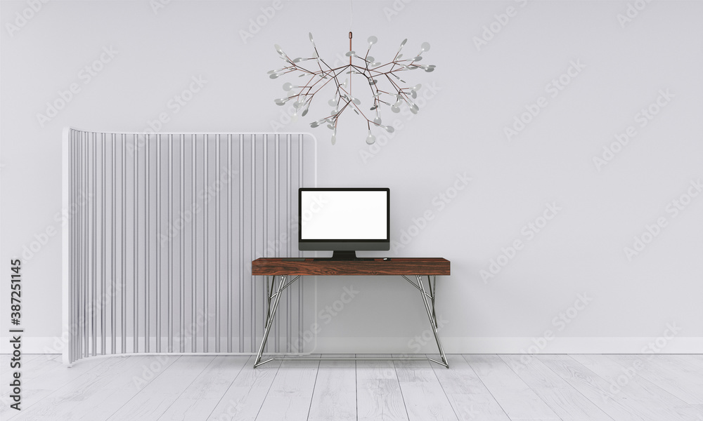 Fototapeta premium Moden office desk