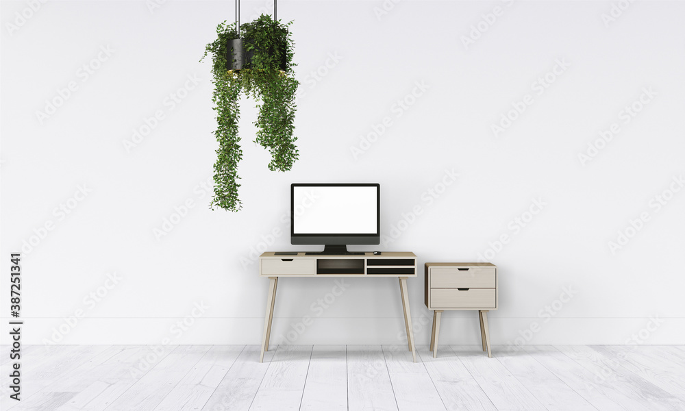 Fototapeta premium Moden office desk
