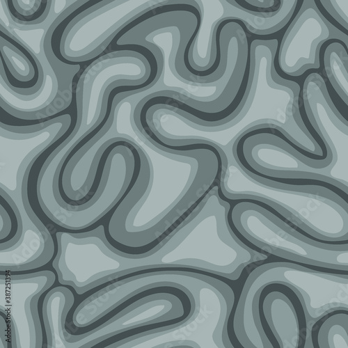 seamless abstract vector pattern with gray shapeless elements of different saturations of different colors