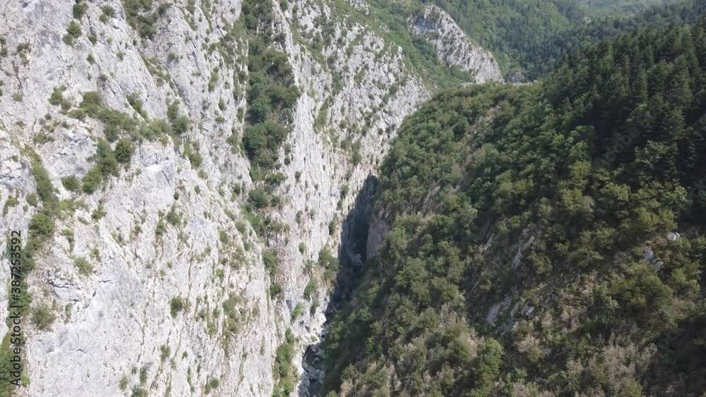 View of Valla Canyon in Kure mountains, Pinarbasi, Kastamonu, Turkey